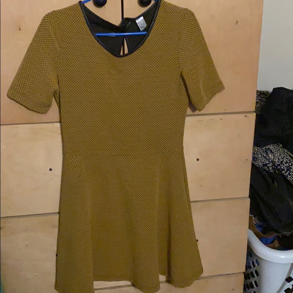 Yellow summer dress
